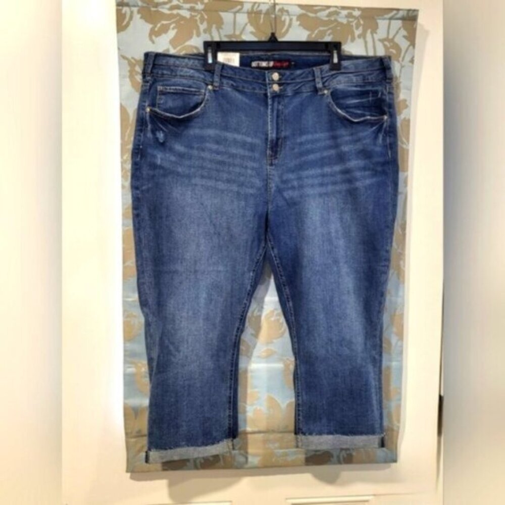 Denim Cotton Skinny Capri NWT Women's Sz 24